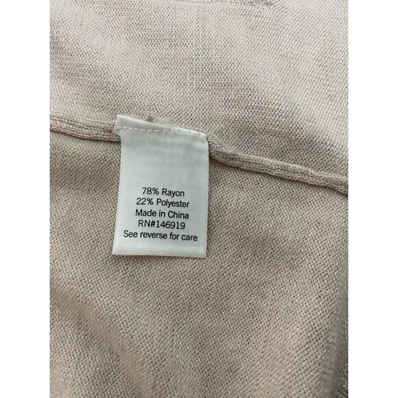 Nine West Women’s Tan long Sweater - Picture 6 of 10